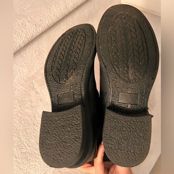 Twin-Set Simona Barbieri leather black boots - Picture 5 of 6